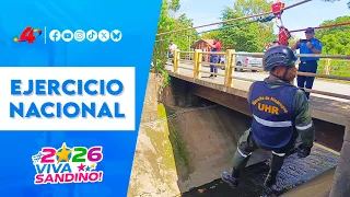 🇳🇮Managua District VI participates in emergency drill