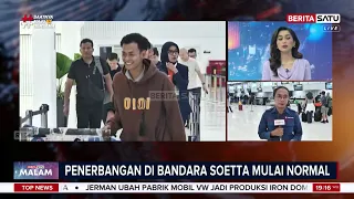 Bandara Soekarno Hatta Kembali Layani Penerbangan Usai Terdampak Erupsi