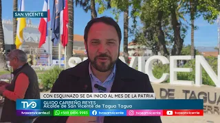 San Vicente Mayor, Guido Carreño, Announces Main Fiestas Patrias Activities
