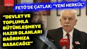 FETÖ'de çatlak! Doğu Perinçek: "Toplum ve milletle bütünleşmeye hazır olanları bağrımıza basacağız"