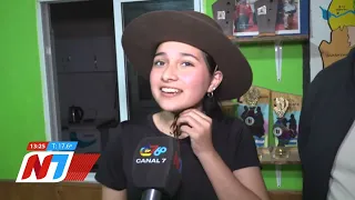 Sabrina Sayago, the young woman from Forres who dreams of becoming a national malambo champion