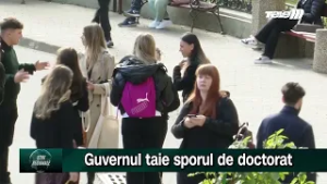Guvernul taie sporul de doctorat