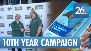 Packers, UW Health kick off 10th year of ‘Packers vs. Cancer’ at Lambeau