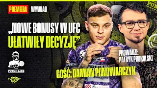DAMIAN PIWOWARCZYK BEFORE HIS UFC FIGHT: I WATCHED POLES ON DWCS... AND IT "BURNED" ME TO TRY IT TOO
