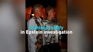 Clintons testify in Epstein investigation