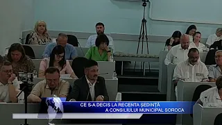 What was decided at the recent Soroca Municipal Council meeting
