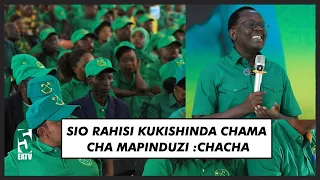 CCM IS A VERY STRONG PARTY, IT IS NOT EASY TO DEFEAT: CHACHA