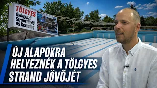 ÚJ ALAPOKRA HELYEZNÉK A TÖLGYES STRAND JÖVŐJÉT - A STÚDIÓBAN ILLÉS GERGŐ POLGÁRMESTER