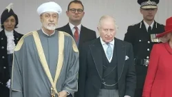 Re Carlo accoglie il sultano dell'Oman Haitham per visita di Stato nel Regno Unito