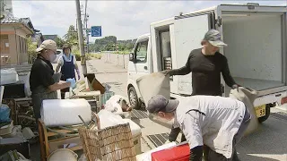 Widespread Flooding: Disaster Waste Collection Begins in Himi, Toyama (September 1, 2026)