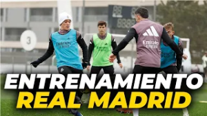 ENTRENAMIENTO COMPLETO del REAL MADRID previo al CHOQUE frente a la REAL SOCIEDAD | LA LIGA EASPORTS