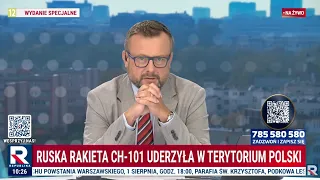 RUSKA RAKIETA SPADŁA NA POLSKĘ! Gdzie były procedury? | A. Klarenbach