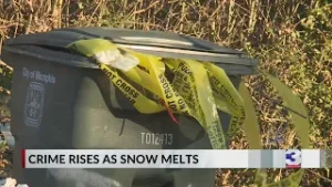 Crime reports in Memphis rise, as snow melts