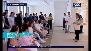 Auyl Party members discuss healthcare issues with medical professionals