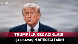 Trump Reveals It for the First Time! Here Is the Date the War Will End...