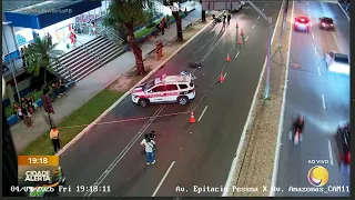 Part 2 - Cyclist dies after being struck on Avenida Epitácio Pessoa in the capital