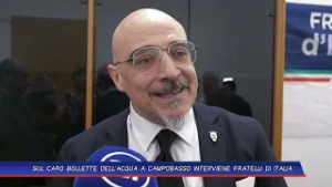 SUL CARO BOLLETTE DELL'ACQUA A CAMPOBASSO INTERVIENE FRATELLI DI ITALIA