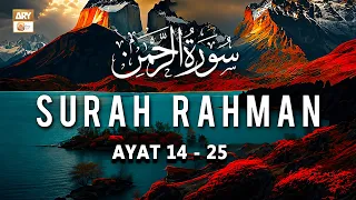 Heart Touching Quran Recitation | Surah Rahman Ayat 14 - 25 | Qari Mudassir Hafeez
