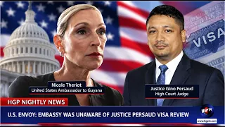 High Court Judge Gino Persaud Hit US Travel Trouble Over Visa Review Embassy Didn't Know About