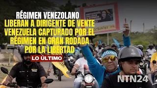 Vente Venezuela leader captured by the regime during the Great Ride for Freedom has been released