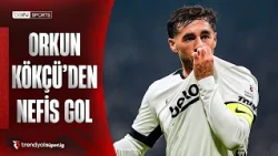 A Classy Finish to the Far Corner from Orkun Kökçü! | Beşiktaş - Kocaelispor | Trendyol Süper Lig