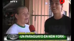 SAMUEL CACERES. Un paraguayo en New York