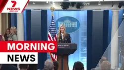 Trump's press secretary fired; Brisbane dog attack; alleged Bali cocaine smuggling | 7NEWS
