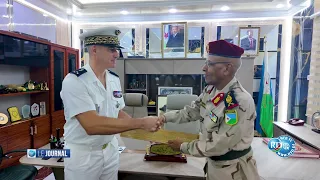 Le Chef d’État-major reçoit le Commandant des Forces françaises à Djibouti pour sa visite d’adieu