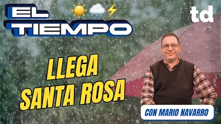 ⚠️ Santa Rosa arrives with heavy storms: provinces under alert and the weekend forecast